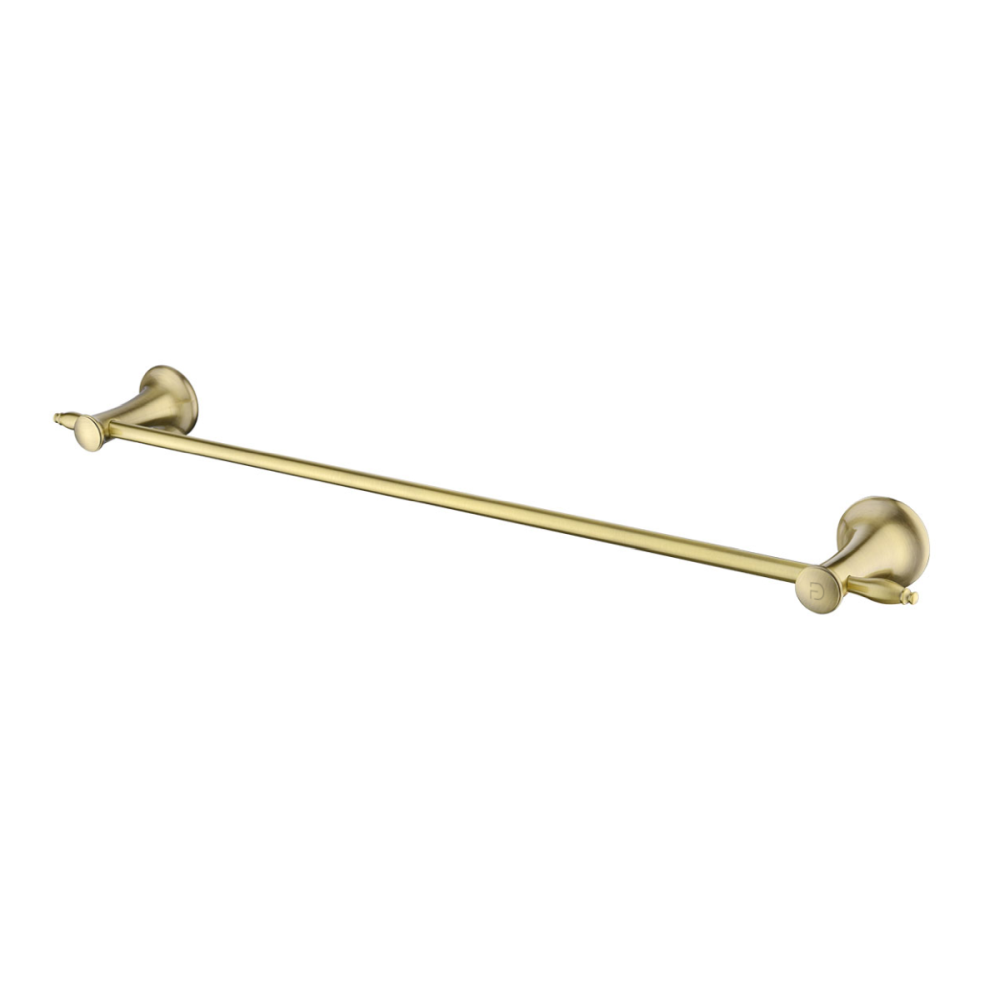 Baie - Suport prosop baie FDesign Lacrima, 60 cm, bronz periat