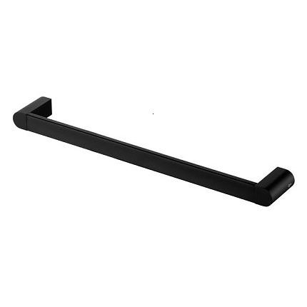 Cuiere si suport prosoape - Bara portprosop negru 49 cm, Bisk Futura