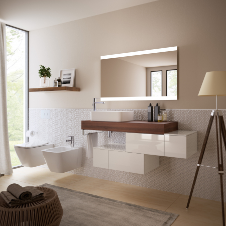 Suport prosop baie pentru mobilier Ideal Standard Adapto 48 cm crom lucios [1]