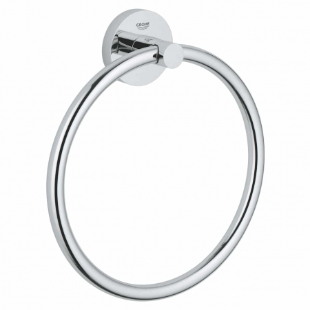 Cuiere si suport prosoape - Suport prosop baie Grohe Essentials crom lucios