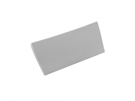 Accesorii cada - Tetiera cada baie, culoare gri, Besco Comfy