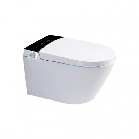 Vase WC - Toaleta inteligenta suspendata cu functie bideu cu functii multiple, Smart Foglia