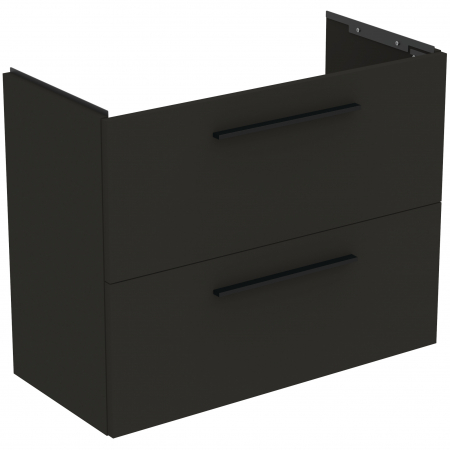 Mobilier pentru lavoar - Dulap baie suspendat Ideal Standard i.Life S pentru lavoar, 80 cm, gri carbon