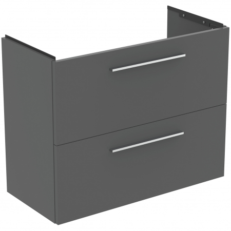 Dulap baie suspendat Ideal Standard i.Life S pentru lavoar, 80 cm, gri mat [2]