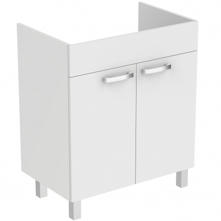 Mobilier pentru lavoar - Dulap baie cu picioare Ideal Standard Tempo pentru lavoar, 70 cm, alb lucios