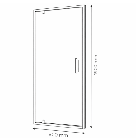 Usa dus batanta sticla cu cadru metalic Sanswiss, Ocelia [4]