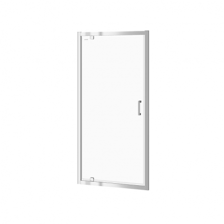 Festivalul reducerilor - Usa sticla dus batanta 90x185 cm profil crom lucios Cersanit Basic