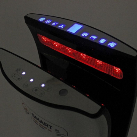 Uscator maini senzor Jet Drayer, filtru Hepa, 2000W uscare rapida aer cald rece, argintiu [2]