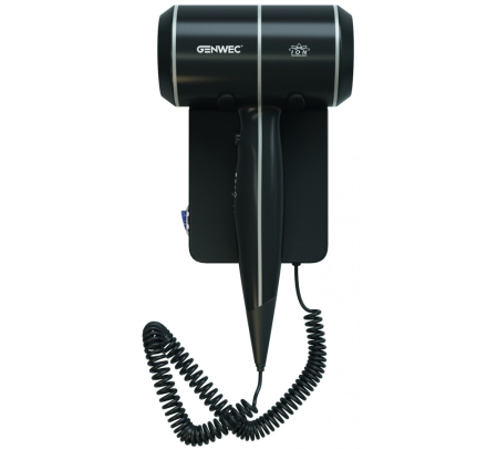 Seturi accesorii baie - Uscator par profesional hotel 1800W, negru, GENWEC