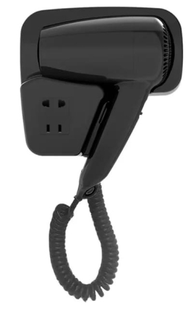 Baie - Uscator par profesional hotel 1200W, negru, Trendy