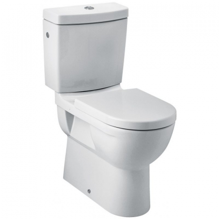 Vase WC - Set vas wc stativ Gala Blue cu rezervor si capac, alb