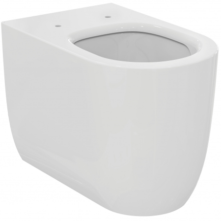 Vase WC - Vas wc stativ Ideal Standard Blend Curve alb lucios back to wall
