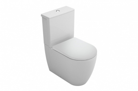 Vase WC - Vas wc stativ back to wall Gala Coral, alb
