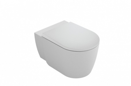 Vase WC - Vas wc suspendat rimless Gala Coral, alb