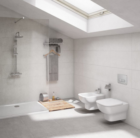 Vas wc suspendat, alb, pentru rezervor incastrat, Ideal Standard Esedra [1]