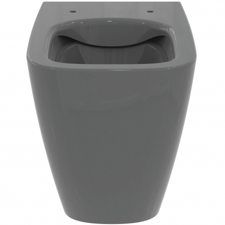 Vas wc stativ rimless plus Ideal Standard i.life B gri lucios back to wall [1]