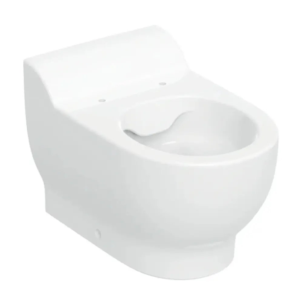 Baie - Vas WC monobloc pentru copii, 53 cm x 33 cm, alb, Rimfree, Geberit Bambini