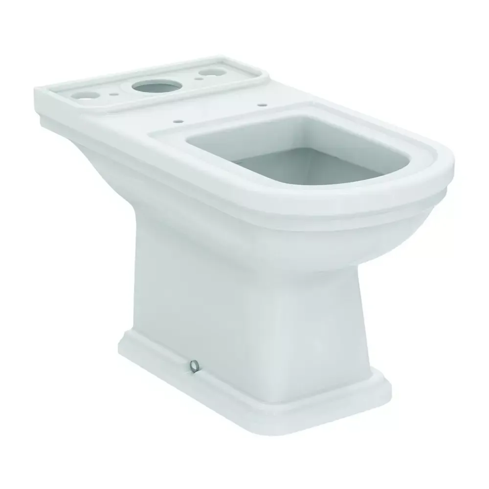 Vas WC pe pardoseală clasic Ideal Standard Calla, pentru rezervor aparent, alb lucios [2]