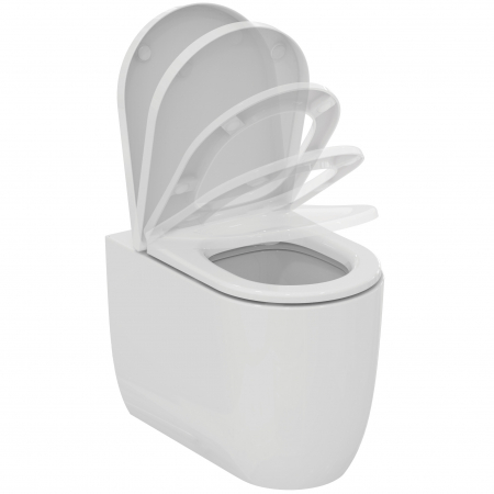 Vas wc stativ Ideal Standard Blend Curve alb lucios back to wall cu capac inclus [1]