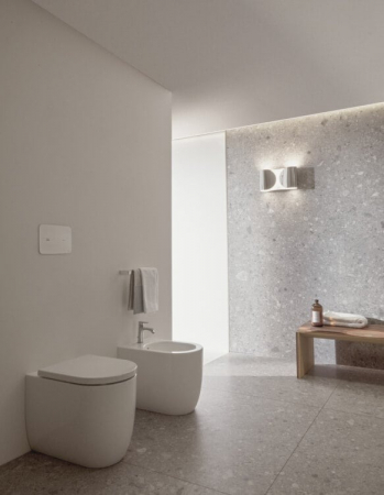 Vas wc stativ Ideal Standard Blend Curve alb lucios back to wall cu capac inclus [7]
