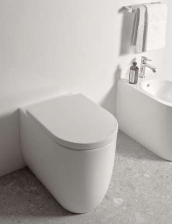 Vas wc stativ Ideal Standard Blend Curve alb lucios back to wall cu capac inclus [5]