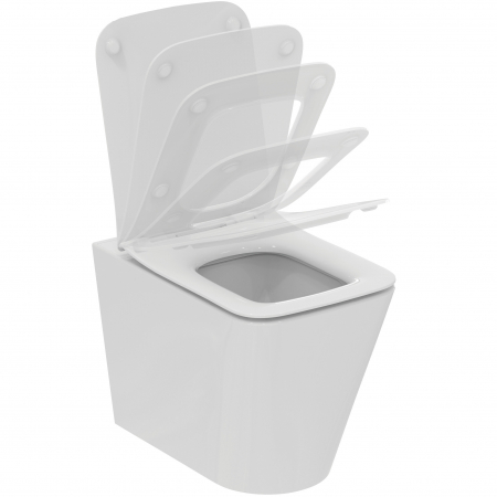 Vas wc stativ Ideal Standard Blend Curve AquaBlade alb lucios back to wall cu capac inclus [2]