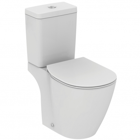 Baie - Vas wc stativ Ideal Standard Connect AquaBlade alb lucios cu rezervor si capac inclus