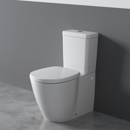 Vas wc stativ Ideal Standard Connect II AquaBlade alb lucios back to wall cu rezervor si capac inclus [2]