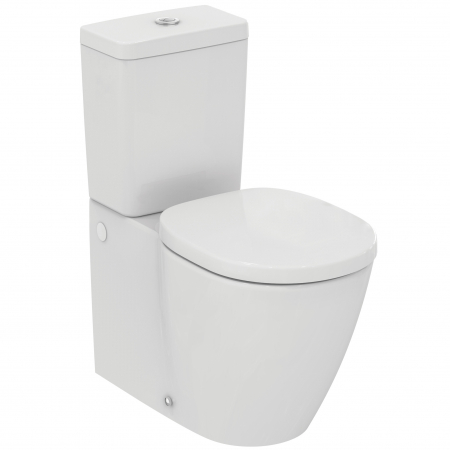 Baie - Vas wc stativ Ideal Standard Connect II AquaBlade alb lucios back to wall cu rezervor si capac inclus