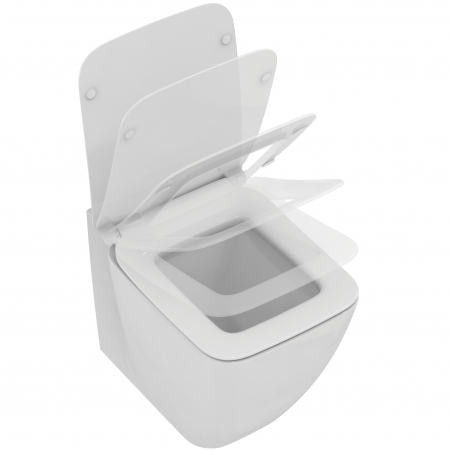 Vas wc stativ Ideal Standard Strada II AquaBlade alb lucios back to wall cu capac inclus [1]