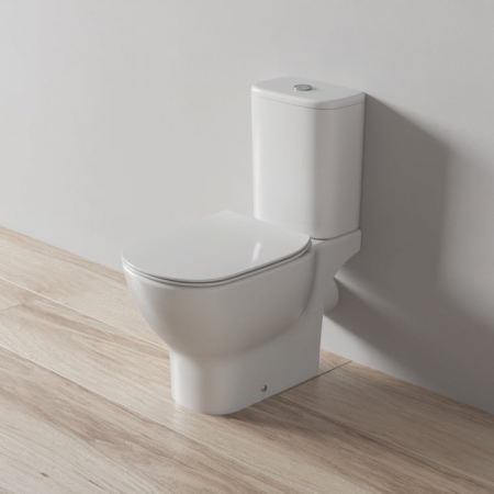 Vas wc stativ Ideal Standard Tesi AquaBlade alb lucios cu rezervor si capac inclus [3]
