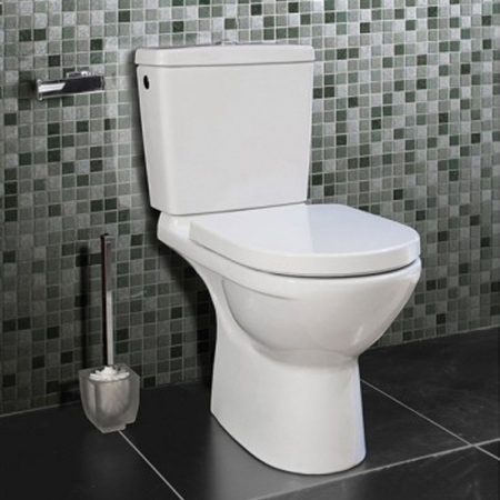 Vas wc stativ monobloc, direct flush, rotund, alb, O.Novo, Villeroy & Boch [1]