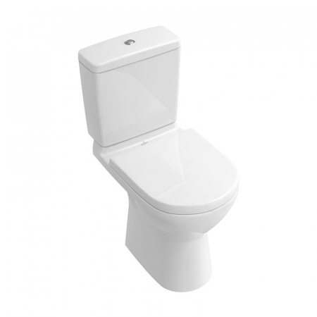 Vase WC - Vas wc stativ monobloc, direct flush, rotund, alb, O.Novo, Villeroy & Boch