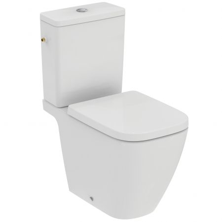 Baie - Vas wc stativ rimless plus Ideal Standard i.life B alb lucios cu rezervor si capac inclus