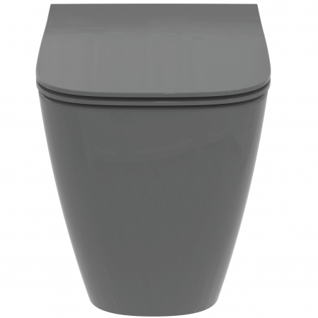Vas wc stativ rimless plus Ideal Standard i.life B gri lucios back to wall cu capac inclus [1]