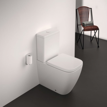 Vas wc stativ rimless plus Ideal Standard i.life S alb cu rezervor si capac inclus [4]