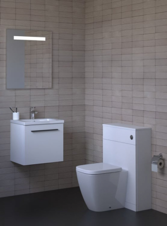 Vas wc stativ rimless plus Ideal Standard i.life S alb lucios back to wall cu capac inclus [5]