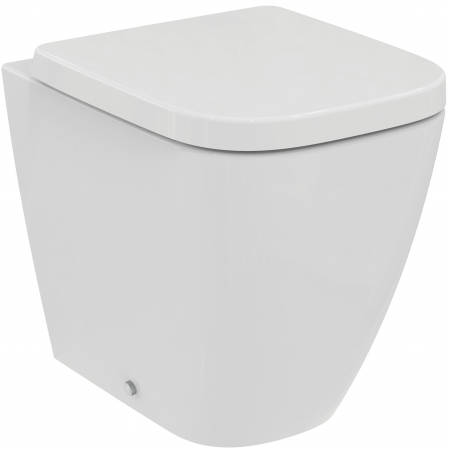 Baie - Vas wc stativ rimless plus Ideal Standard i.life S alb lucios back to wall cu capac inclus