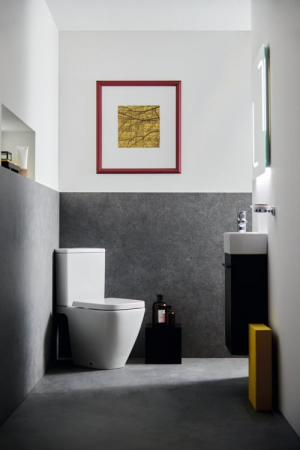 Vas wc stativ rimless plus Ideal Standard i.life S alb lucios cu rezervor si capac inclus [7]