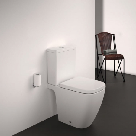 Vas wc stativ rimless plus Ideal Standard i.life S alb lucios cu rezervor si capac inclus [6]