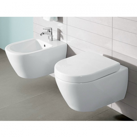 Vas wc suspendat alb, cu sistem fixare ascuns, Subway 2.0, COMPACT, Villeroy & Boch [1]