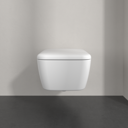 Vas wc suspendat, alb lucios, capac softclose inclus, Villeroy & Boch Skyla TwistFlush [1]