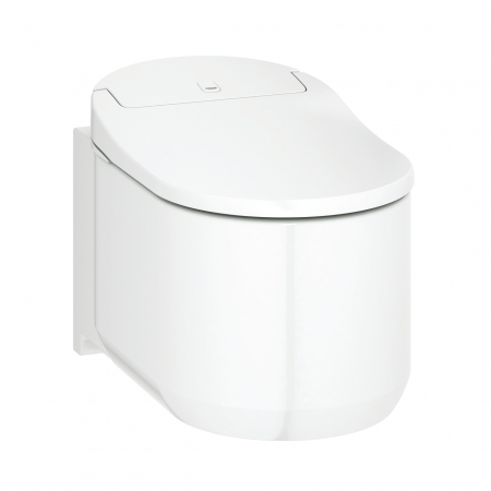 Vas wc suspendat cu functie bideu Grohe Sensia Arena capac soft close inclus, alb [2]