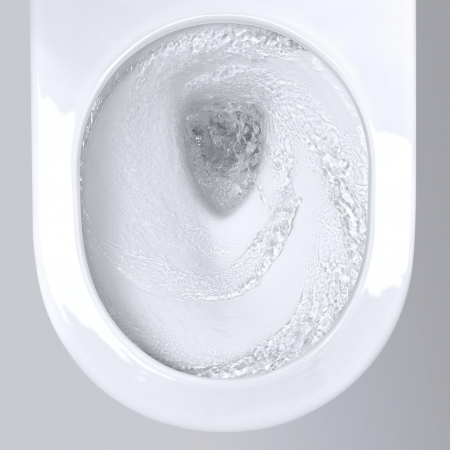 Vas wc suspendat cu functie bideu Grohe Sensia Arena capac soft close inclus, alb [4]