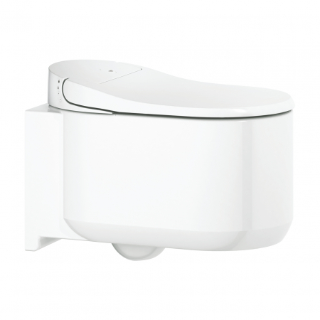 Vas wc suspendat cu functie bideu Grohe Sensia Arena capac soft close inclus, alb [1]