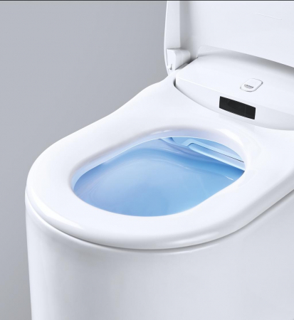 Vas wc suspendat cu functie bideu Grohe Sensia Arena capac soft close inclus, alb [3]