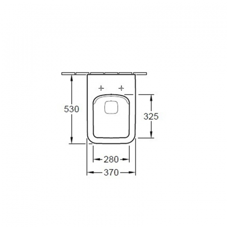Vas Wc suspendat, direct flush, Venticello, alb, Villeroy & Boch [4]