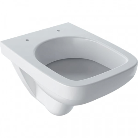 Vase WC - Vas wc suspendat dreptunghiular alb Geberit Selvona Compact, cu spalare verticala