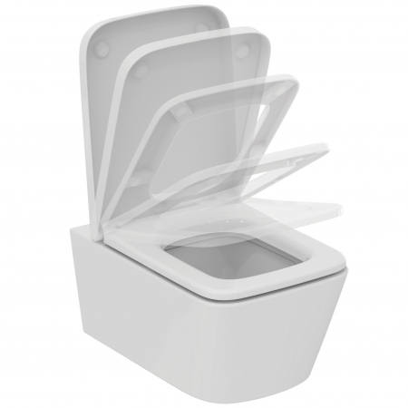 Vas wc suspendat Ideal Standard Blend Cube AquaBlade alb lucios cu capac soft close inclus [1]