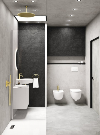 Vas wc suspendat Ideal Standard Blend Curve AquaBlade alb lucios cu capac inclus [7]